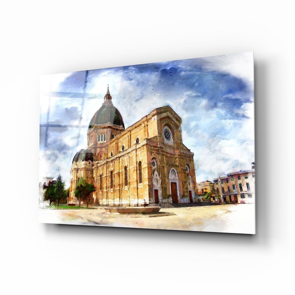 Tarihi Bina Cam Tablo