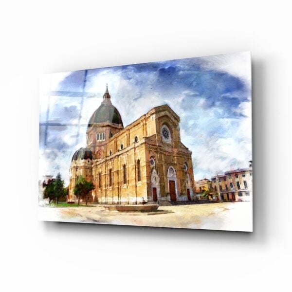 Tarihi Bina Cam Tablo