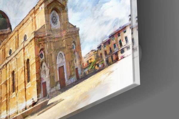 Tarihi Bina Cam Tablo