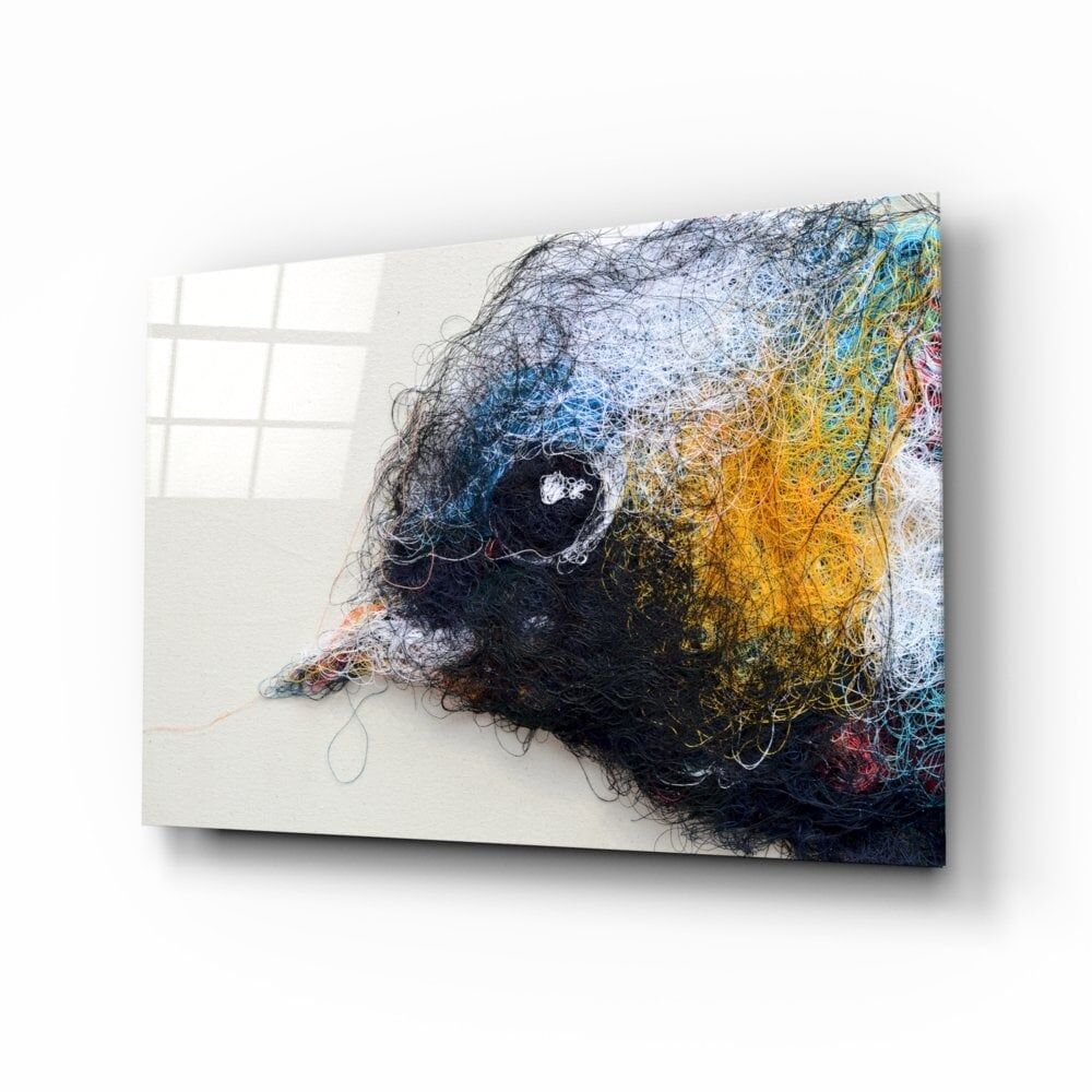 Minik Kuş Cam Tablo