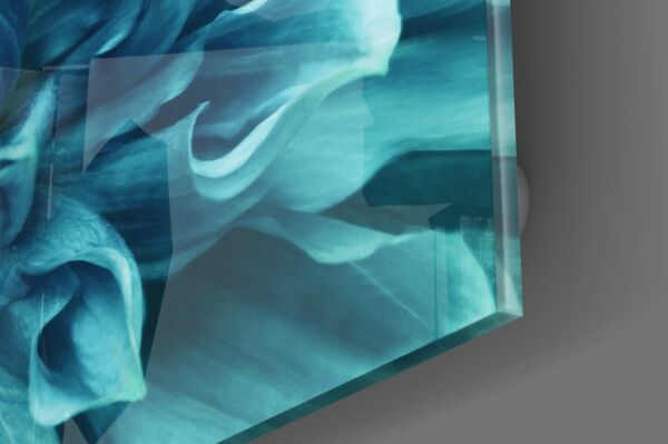 Mikro Çiçek Cam Tablo