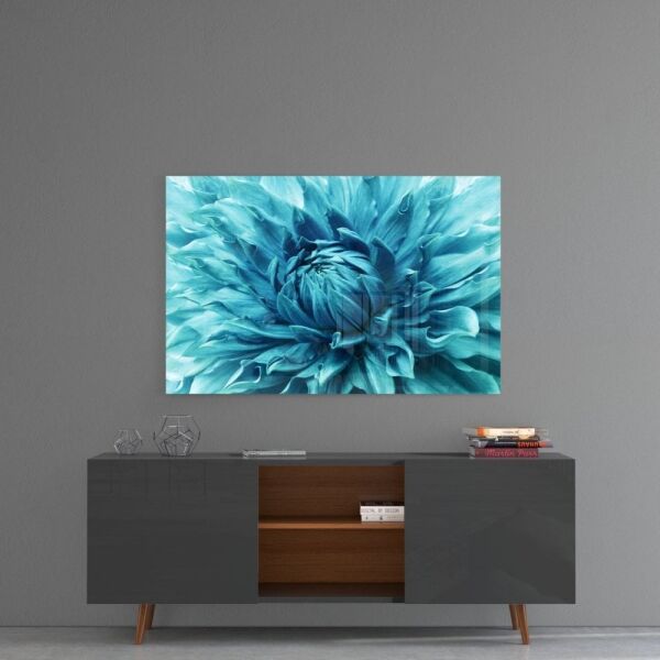 Mikro Çiçek Cam Tablo