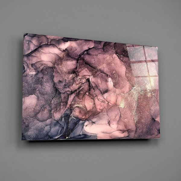 Soyut Derinlik Cam Tablo No:2026