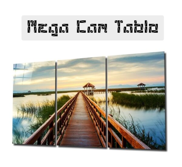 İskele Mega Cam Tablo