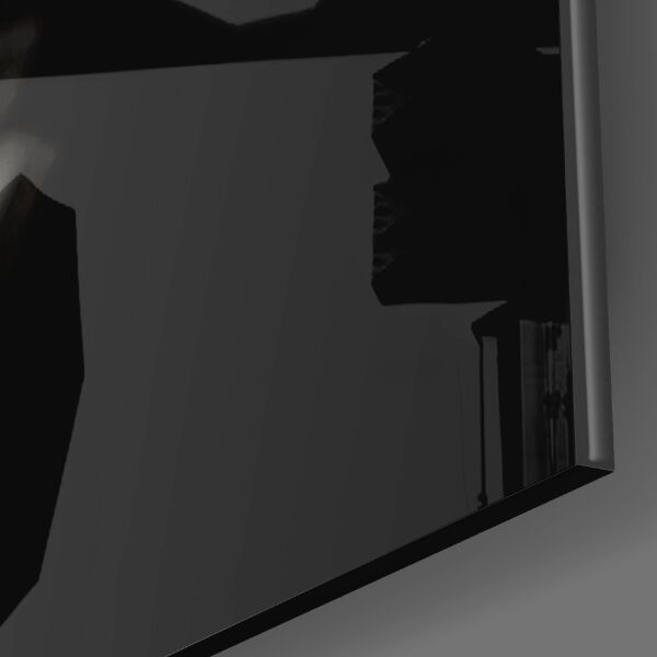 Sarı Boya Cam Tablo