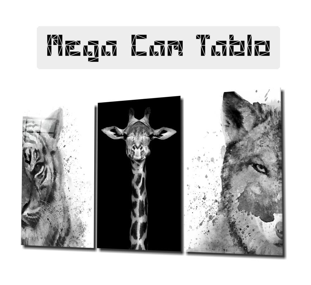 Hayvanlar Mega Cam Tablo