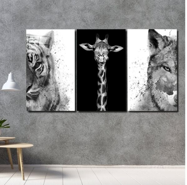 Hayvanlar Mega Cam Tablo