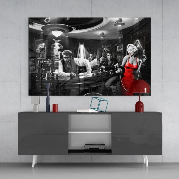 Marilyn Monroe Cam Tablo