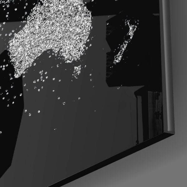 Dünya Haritası Cam Tablo