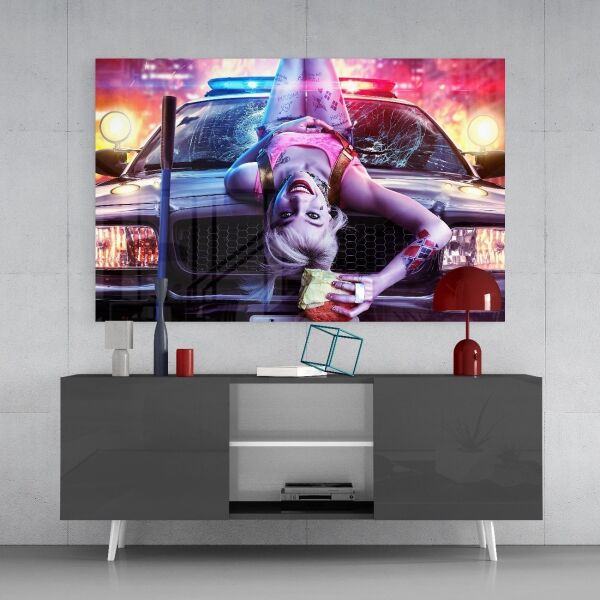 Harley Quinn Cam Tablo No:6048