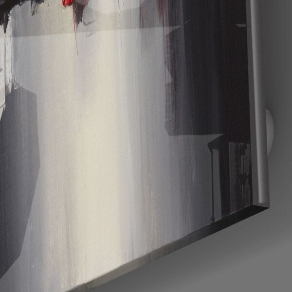 Şehrin Yansıması Cam Tablo