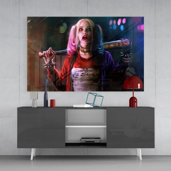 Harley Quinn Cam Tablo No:6049