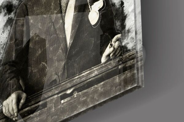 Atatürk Portre Cam Tablo