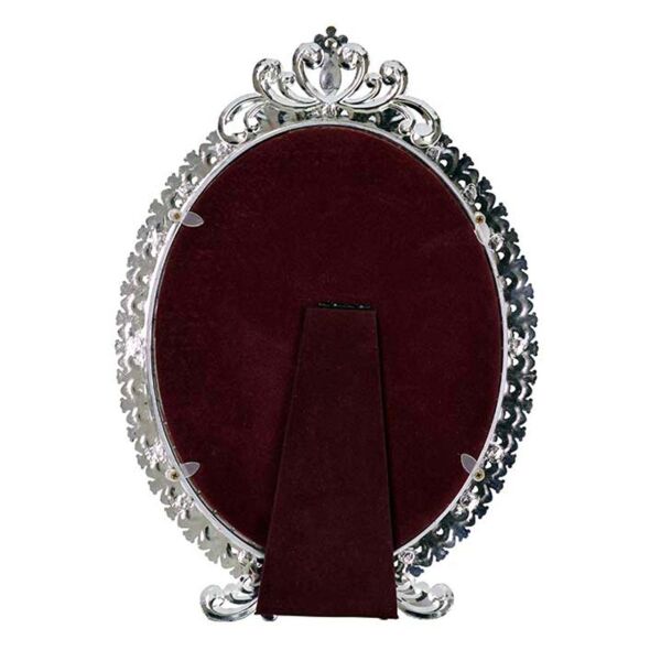 Taşlı Oval Fotoğraf Çerçevesi 24x34 cm