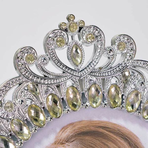 Taşlı Oval Fotoğraf Çerçevesi 24x34 cm