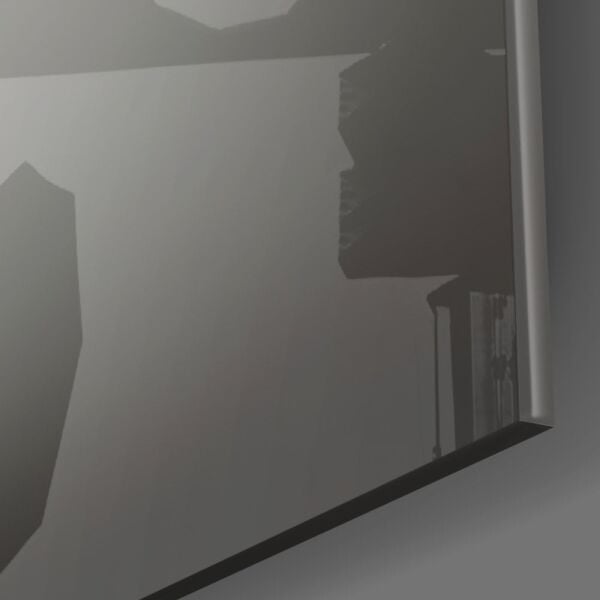 Gergedan Cam Tablo No:8086