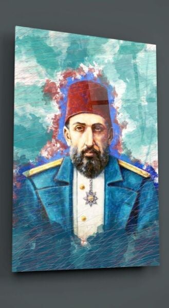 Abdülhamit Han Cam Tablo