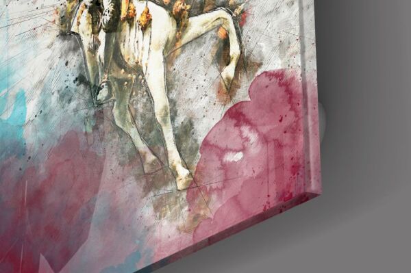 Fatih Sultan Mehmet İstanbul Kapılarında Cam Tablo