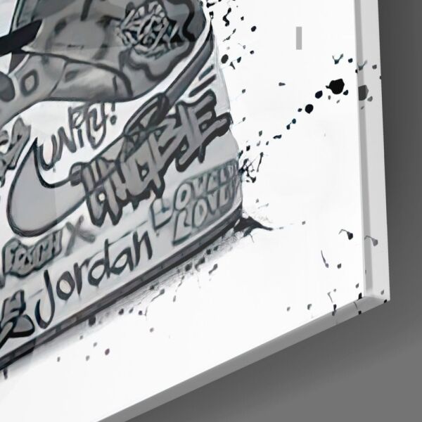 Özgür Aşk Cam Tablo