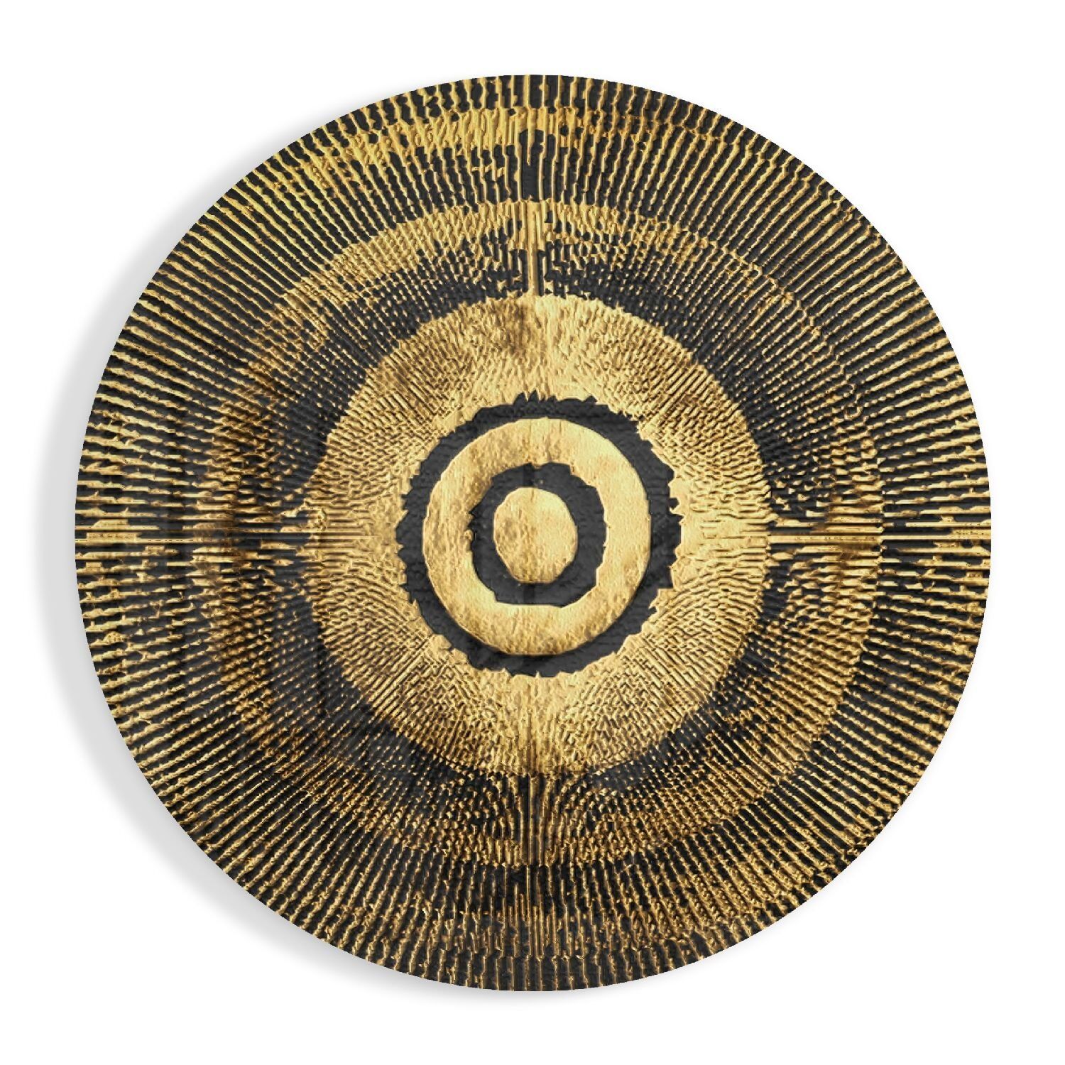 Soyut Döngü Cam Tablo