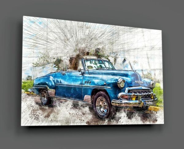 Klasik Chevrolet Cam Tablo