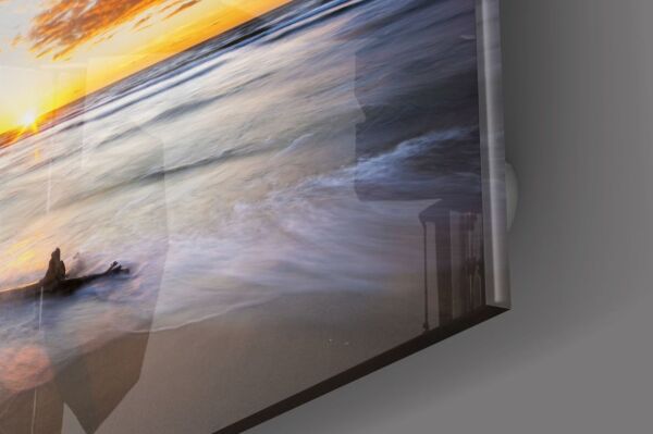 Gün Batımı Cam Tablo No:1119