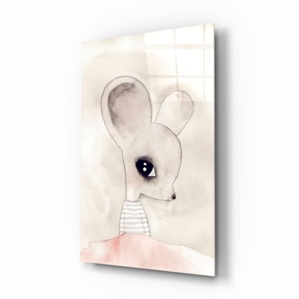 Sevimli Fare Cam Tablo