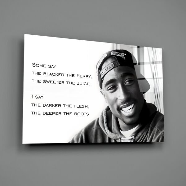 Tupac Shakur Cam Tablo