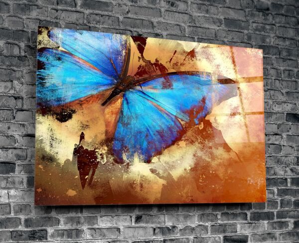 Kelebek Cam Tablo No:1148