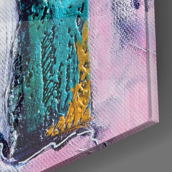 Soyut Doku Cam Tablo