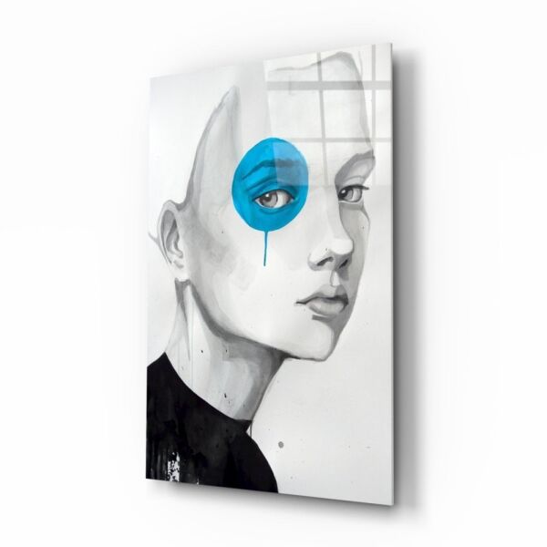 Küçük Çocuk Cam Tablo