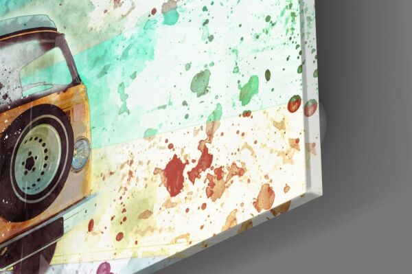 İllüstrasyon Vosvos Cam Tablo