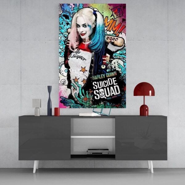 Harley Quinn Cam Tablo No:6068