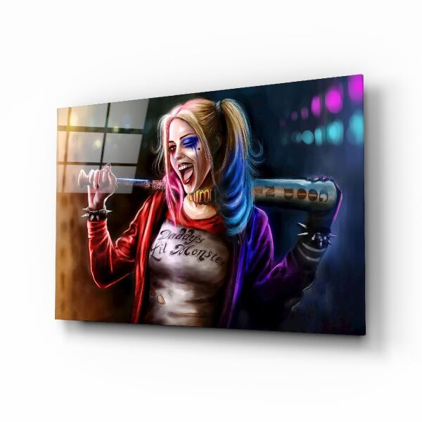 Harley Quinn Cam Tablo No:6069