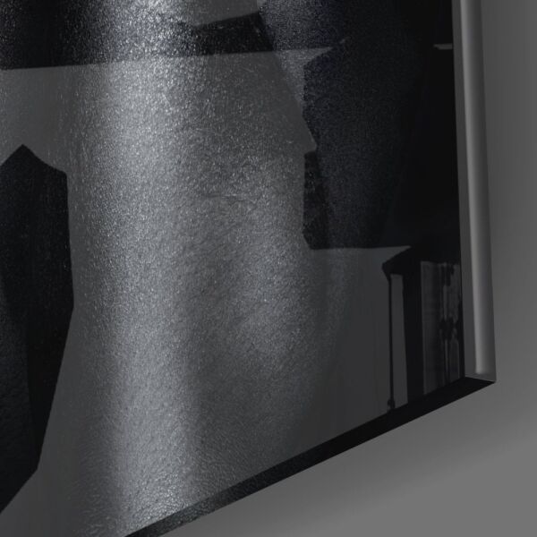 Altın Kadın Cam Tablo