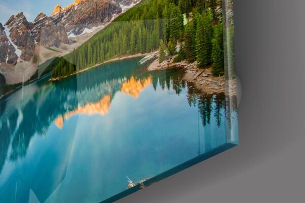 Göl ve Dağ Cam Tablo No:1100