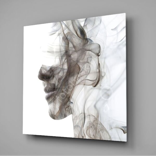 Duman Yüz Cam Tablo