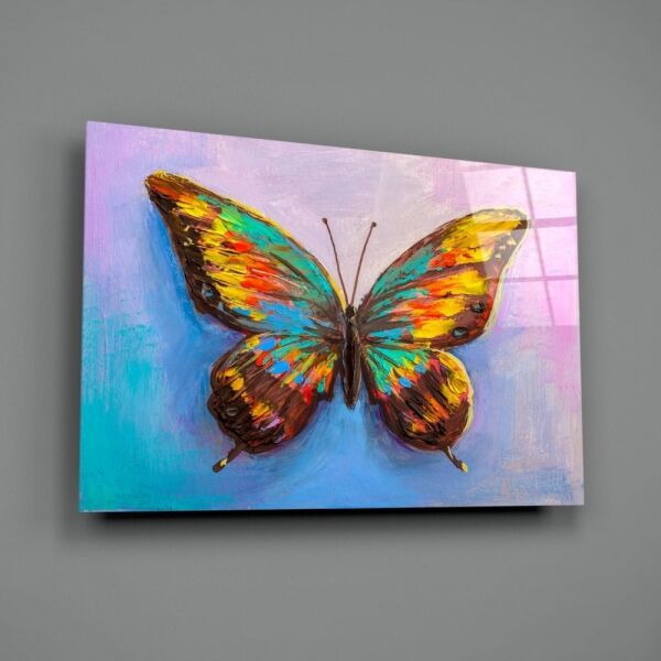 Kelebek Cam Tablo No:7064