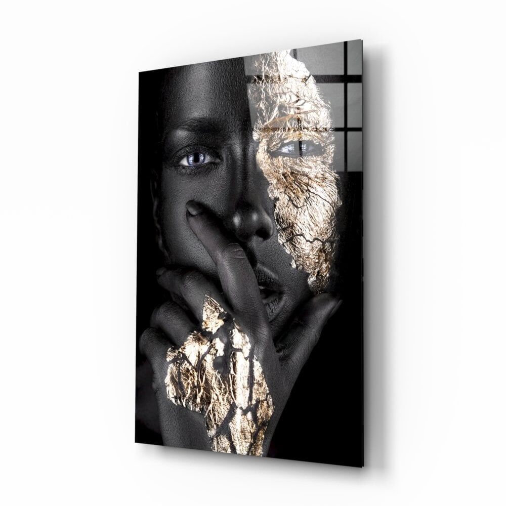 Kadın Cam Tablo No:8058