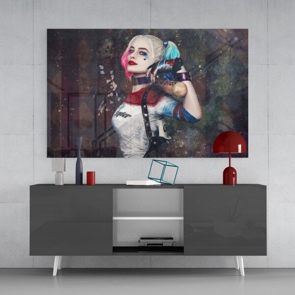 Harley Quinn Cam Tablo No:6071