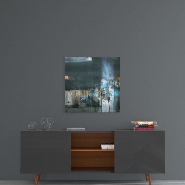 Kayıp Silüet Cam Tablo