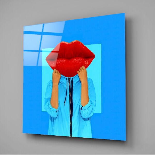 Dudak Kafa Cam Tablo