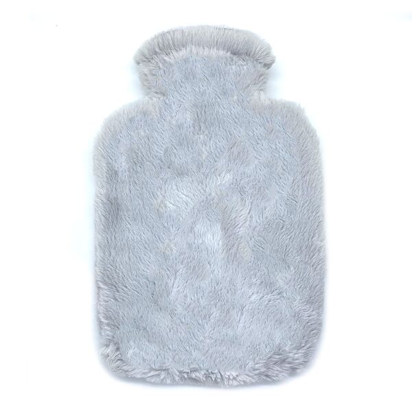 Sıcak Su Torbası 2 Litre Peluş (Gri)