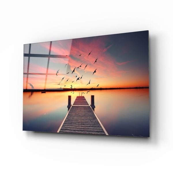 Kızıl Rıhtım Cam Tablo No:1076