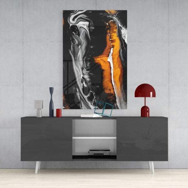 Soyut Cam Tablo No:1073