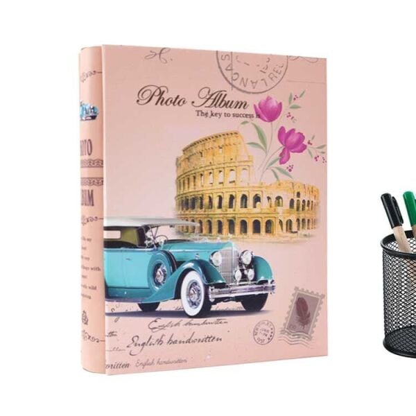 Kolezyum Desenli Fotoğraf Albümü 200'lük 10x15 (Kutulu)