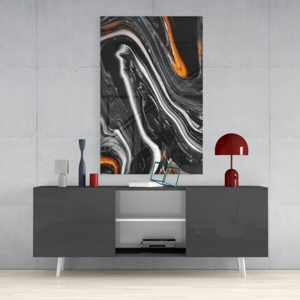 Soyut Cam Tablo No:1072