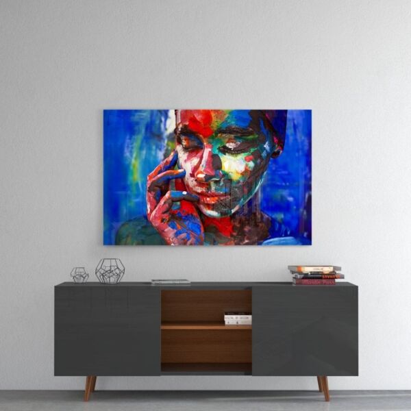 Kadın Cam Tablo No:8053