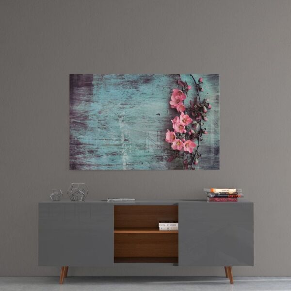 Çiçek Cam Tablo No:1087