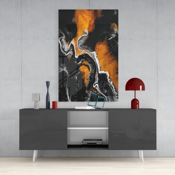 Soyut Cam Tablo No:1071